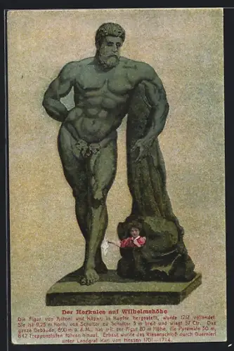 AK Wilhelmshöhe, Herkules-Statue