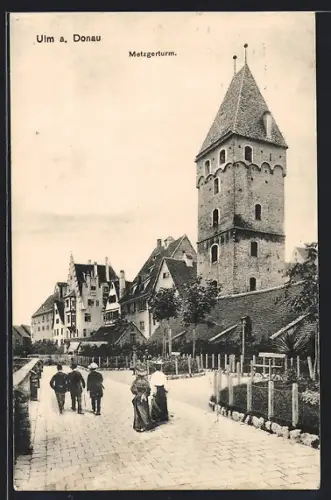 AK Ulm a. Donau, Metzgerturm