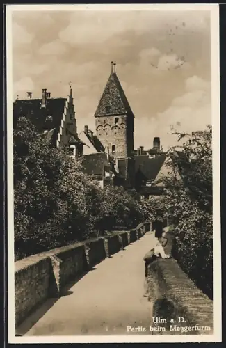 AK Ulm a. D., Partie beim Metzgerturm