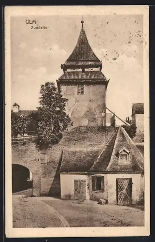 AK Ulm / Donau, Zundeltor