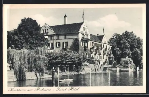 AK Konstanz am Bodensee, Insel-Hotel