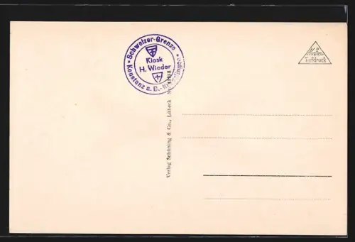 AK Konstanz am Bodensee, Insel-Hotel