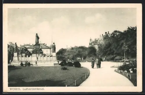 AK Worms, Lutherdenkmal