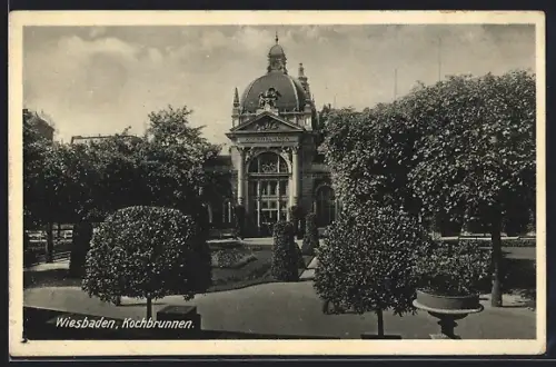 AK Wiesbaden, Kochbrunnen