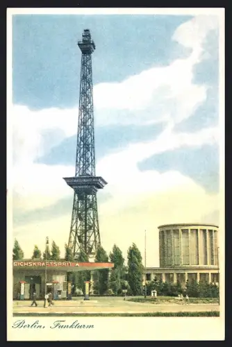 AK Berlin-Charlottenburg, Funkturm