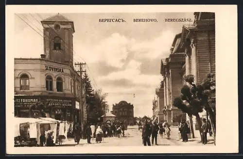 AK Beregszász, Slovenska, Fritz Friedman