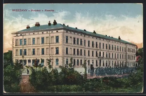 AK Brzezany, Ansicht der Kaserne