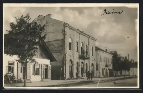 AK Jasina, Blick in die Hauptstrasse