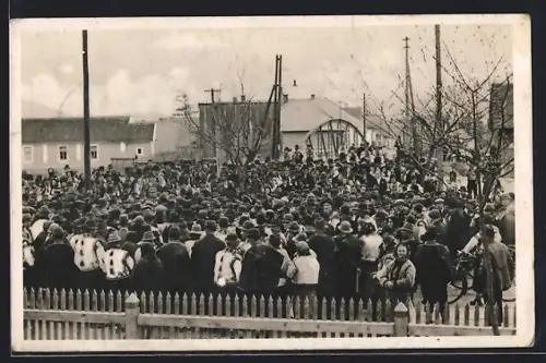 AK Körösmezö, Ruszin népviselet