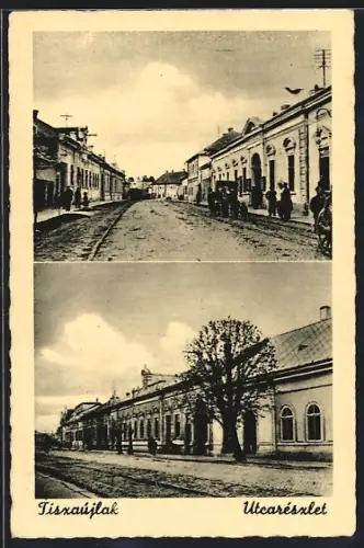 AK Tiszaujlak, Utcareszlet, Strassenpartie