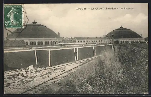 AK Troyes, La Chapelle-Saint-Luc, Les Rotondes