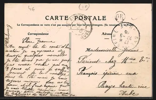 AK Neuville-sur-Seine, Les Vannes