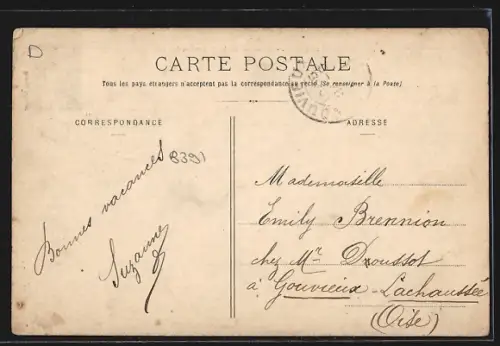 AK Les Riceys /Aube, Les Bords de la Laignes et le Pont