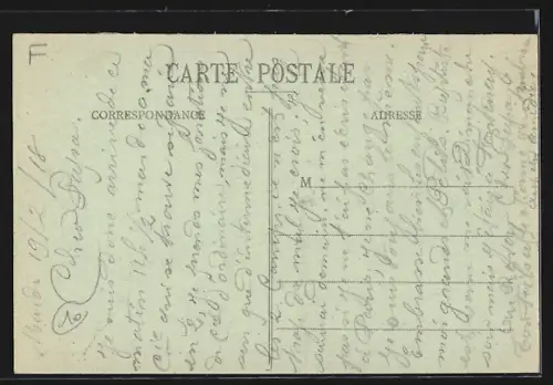 AK Vinets, La Grande Rue avec des maisons et des passants