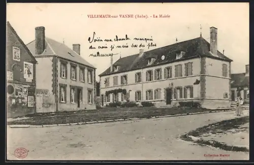 AK Villemaur-sur-Vanne /Aube, La Mairie