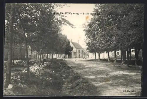 AK Villenauxe /Aube, Place du Château