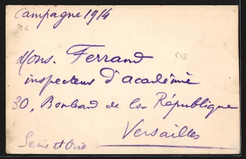 AK St. André /Aube, Vue générale du village avec champs au premier plan