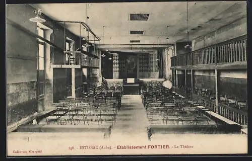 AK Estissac /Aube, Établissement Fortier, Le Théâtre