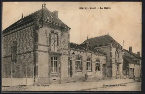 AK Clérey /Aube, La Mairie