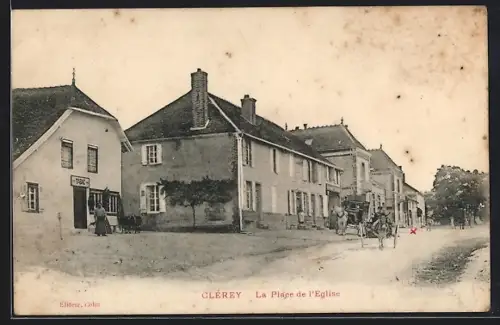 AK Clérey, La Place de l`Eglise