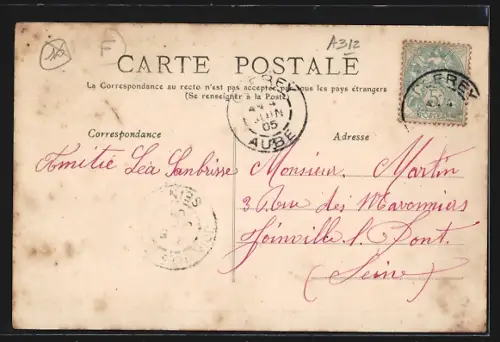 AK Clérey, La Place de l`Eglise