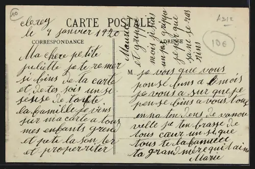 AK Clérey /Aube, La Place St-Pierre