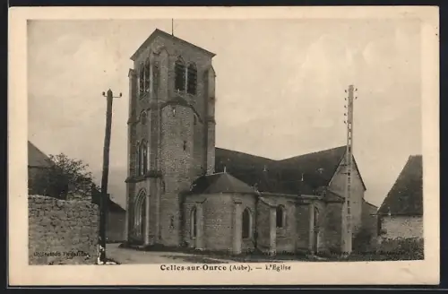 AK Celles-sur-Ource /Aube, L`Église