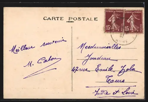 AK Celles-sur-Ource /Aube, L`Église