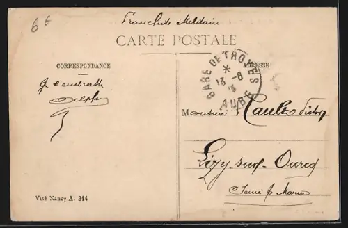 AK Troyes, Rue de la République, Place des Anciennes-Boucheries