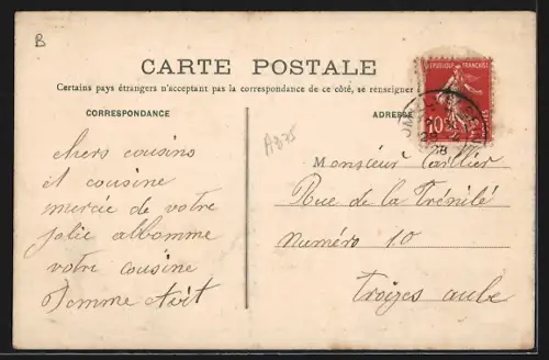 AK Romilly-sur-Seine, Souvenir avec motifs floraux et vues intégrées