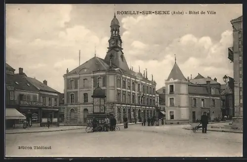 AK Romilly-sur-Seine /Aube, Hôtel de Ville
