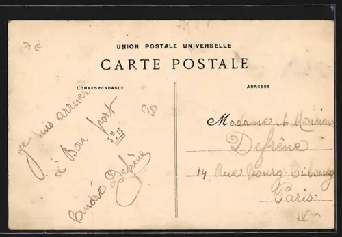 AK Romilly-sur-Seine, Un Coin de la Place de l`Union