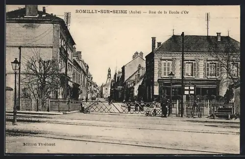 AK Romilly-sur-Seine /Aube, Rue de la Boule d`Or