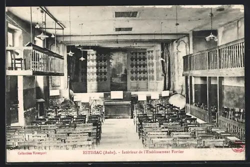 AK Estissac /Aube, Intérieur de l`Établissement Fortier