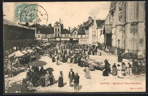 AK Troyes, Le Marché Place Saint-Remy