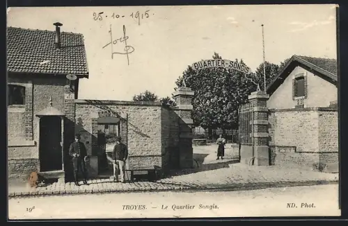 AK Troyes, Le Quartier Songis