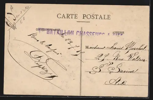 AK Troyes, La Rue Thiers et le Marché