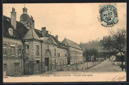 AK Clairvaux, Maison Centrale, Facade principale