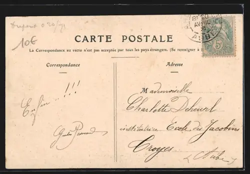 AK Arcis-sur-Aube, Place Gambetta