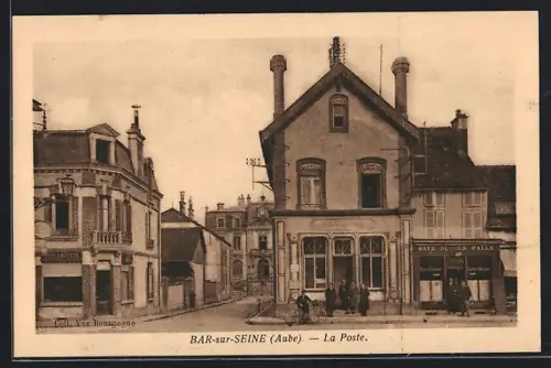 AK Bar-sur-Seine /Aube, La Poste