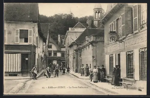AK Bar-sur-Seine, La Sous-Préfecture