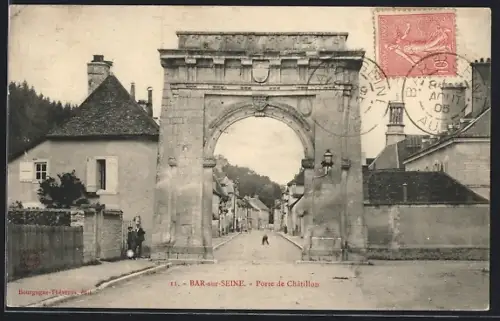 AK Bar-sur-Seine, Porte de Châtillon