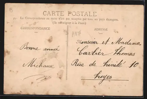 AK Bar-sur-Seine, Entrée de la Ville