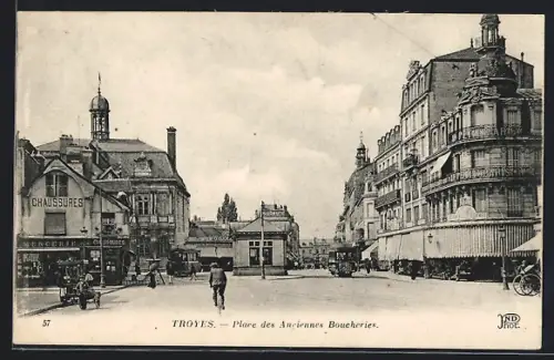 AK Troyes, Place des Anciennes Boucheries