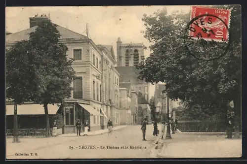 AK Troyes, Le Théâtre et la Madeleine