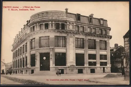 AK Troyes /Aube, L`Hôtel des Postes