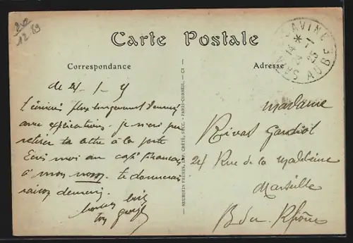 AK Troyes, La Rue Urbain-IV et ses bâtiments historiques