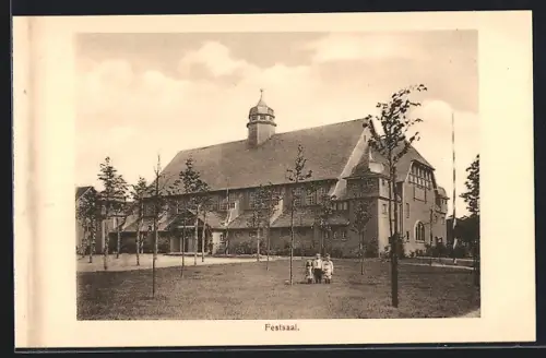AK Berlin-Spandau, Johannesstift, Festsaal, Aussenansicht