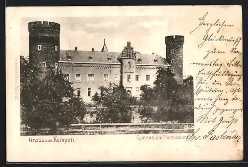 AK Kempen, Gymnasium Thomaneum