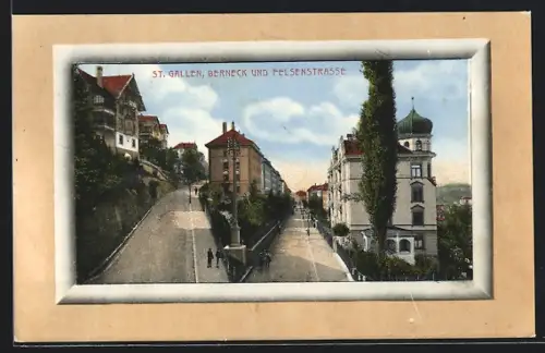 AK St. Gallen, Berneck und Felsenstrasse